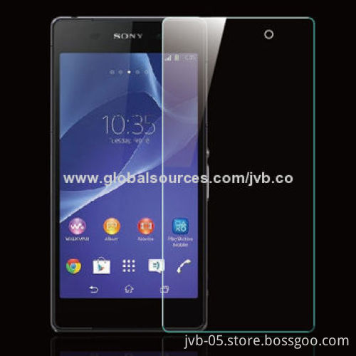 9H 0.33mm/2.5D Anti-fingerprint Premium Tempered Glass Screen Protector for Sony Xperia Z2